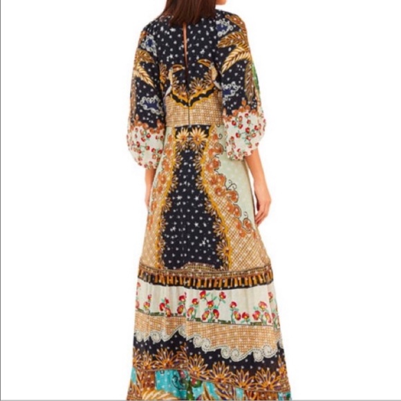 Farm Rio Embroidered Forest Maxi Dress Size Large HTF - Picture 3 of 10